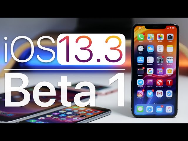 iOS 13.3 Beta 1 is out! - Whats new?