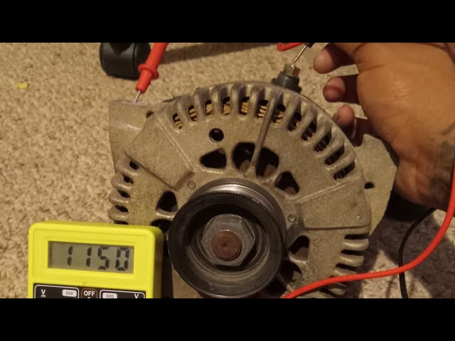 How To Do A Quick Alternator Diode Test With Multimeter