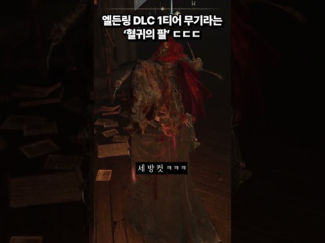 엘든링 DLC에서 가장 강력한 무기 '혈귀의 팔'ㄷㄷㄷ