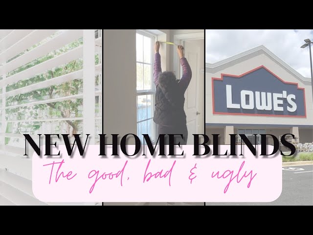 New Home Blinds | The Good, Bad & Ugly