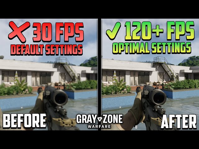 Here's how I DOUBLED my FPS in Grayzone Warfare (Maximize Visibility & FPS) Settings Guide