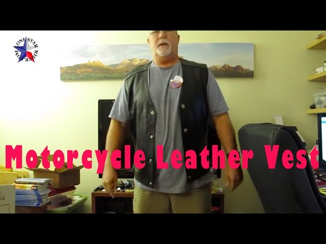 Unboxing VikingCycle Gun Pocket Motorcycle Leather Vest