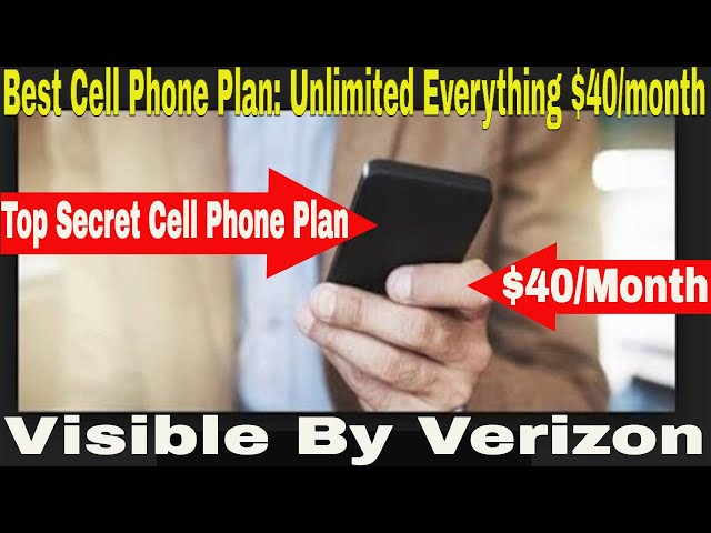 Best Cheap Cell Phone Plans 2018 | On The Best Network | Visible By Verizon $40 Unlimited Everything