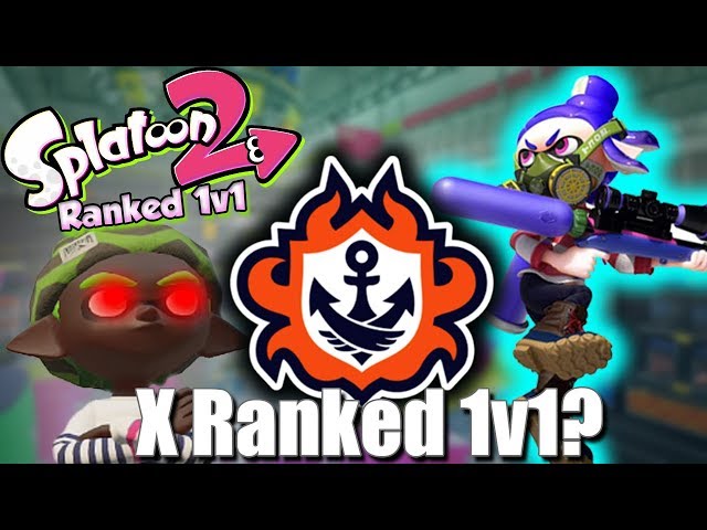 Splatoon 2 - The First Ever X Rank 1v1 Game?