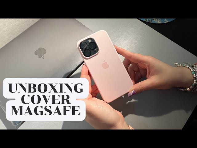 Unboxing Cover MagSafe per iPhone 13 Pro ✨ Rosa Creta