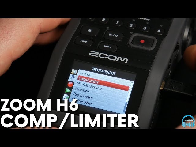 ZOOM H6 - Compressor/Limiter