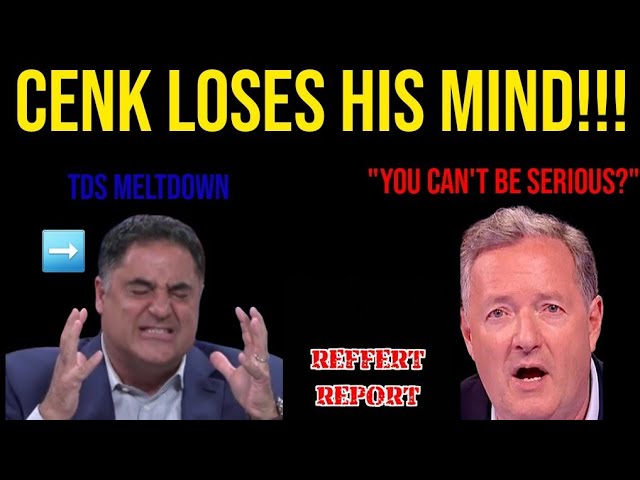 Cenk Uygur Loses His Mind On Piers Morgan! Piers' Reaction Is Priceless!
