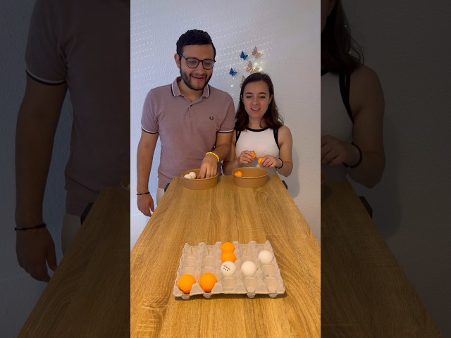 Epic Connect 4 Couple Game 🙈#shorts #games #funny #challenge #couple #fun