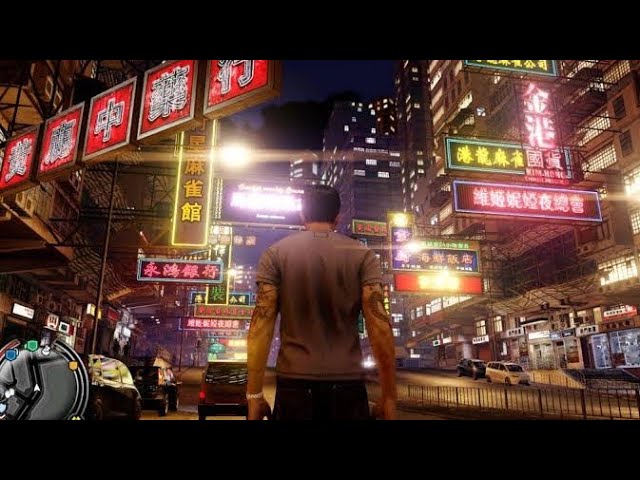 Sleeping Dogs Remastered PS5 4k Ray tracing Gameplay