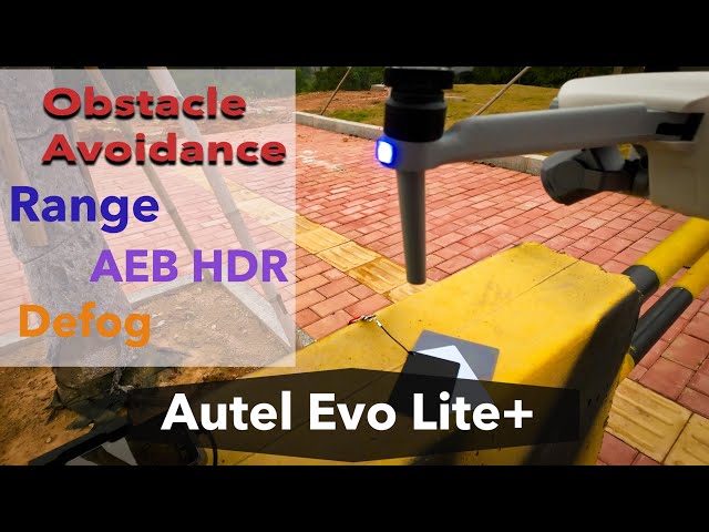 Autel Evo Lite + User Test Flight - Obstacle Avoidance, Range, Camera Defog, Quickshot, Speed Test