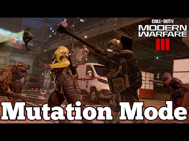 Modern Warfare 3 New Mutation Mode Gameplay
