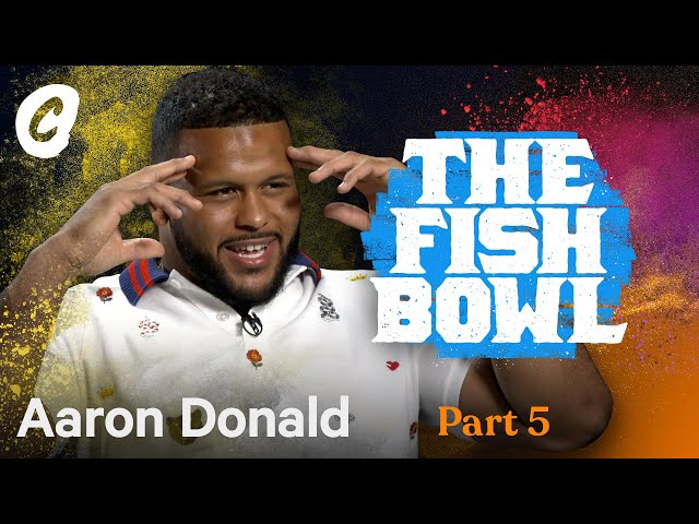 NFL Football Star & Rams Aaron Donald in the Fish Bowl (E5) | Chalk Media