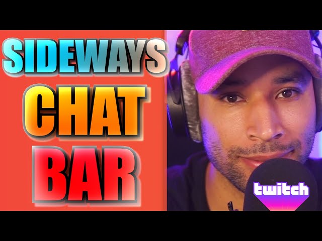 How to Set Up The HORIZONTAL CHAT BAR in OBS and Streamlabs OBS #shorts