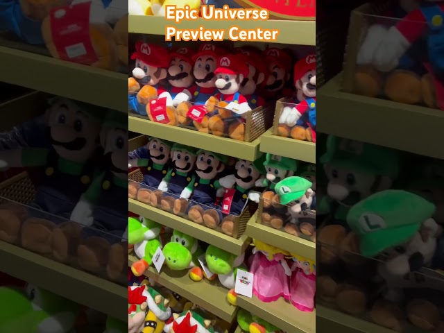 Super Nintendo World Merch at Epic Universe Preview Center! #nintendo #epicuniverse