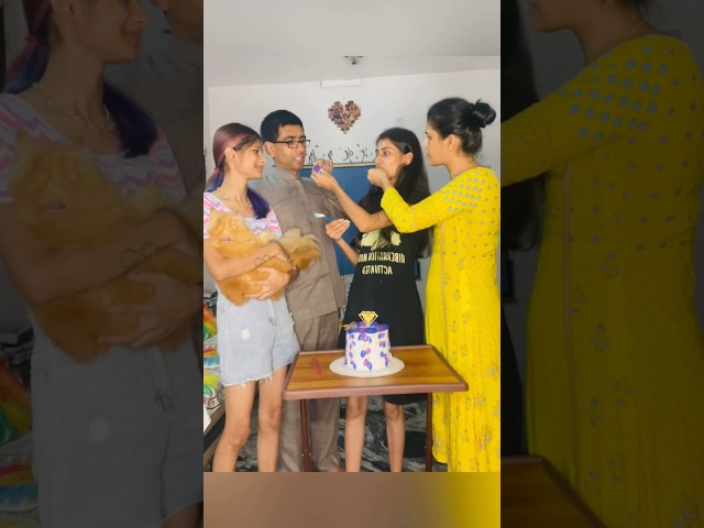 Chechiyude surprise birthday cake cutting flop ayi🎂😹 | birthday celebration🥳 | thejathangu😉
