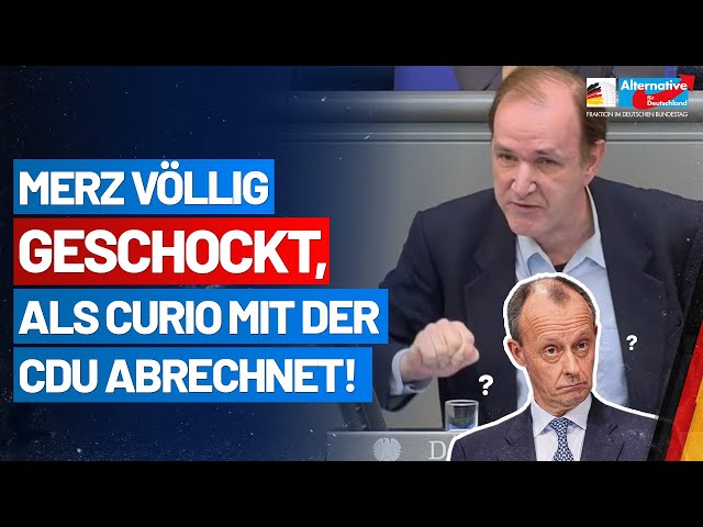 💥 Gottfried Curio in Bestform – Merz geschockt! 😱 - AfD-Fraktion im Bundestag