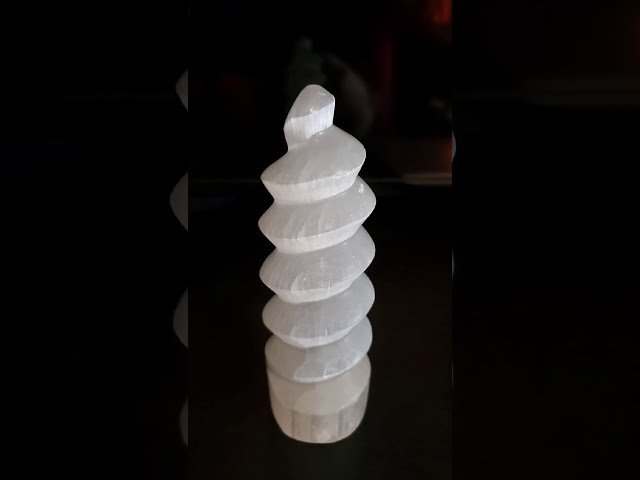 Selenite unicorn horn for sale! Selling my personal collection of rocks, stones and crystals!