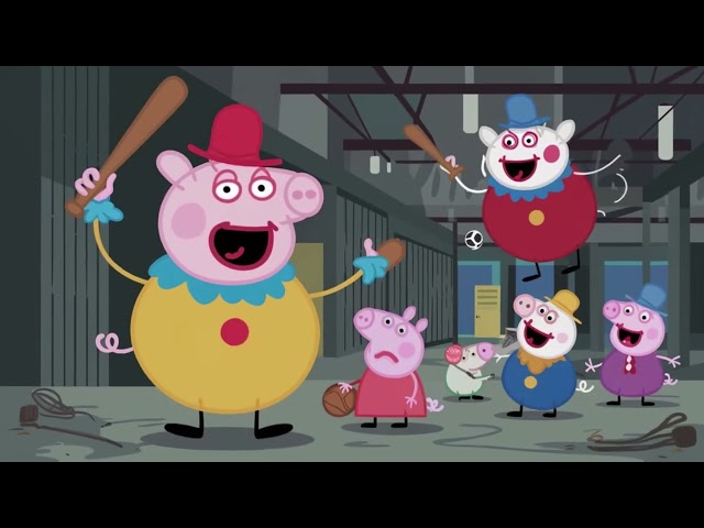 Peppa Pig and the Clown Gang! 🐷🤡