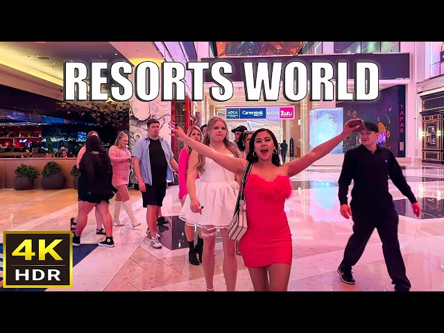 Resorts World Las Vegas Walk - April 2024