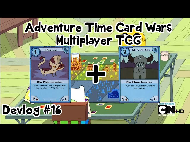 Punk Cat & Struzann Jinn | Devlog #16 | Adventure Time TCG Card Wars