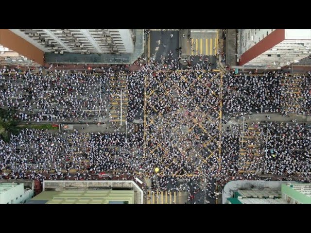 Massive crowds at Hong Kong streets protest extradition law | AFP