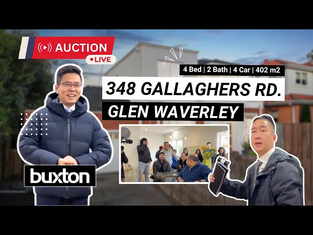 Live Auction @ 348 Gallaghers Road, Glen Waverley