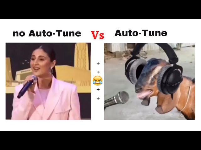 no Auto-Tune vs Auto-Tune / Funny @Versus..