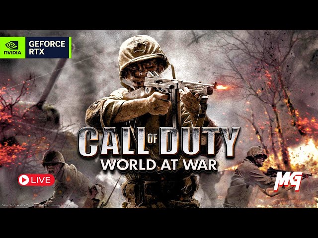 CALL OF DUTY: WORLD AT WAR - Full Story Playthrough [RTX 4090]