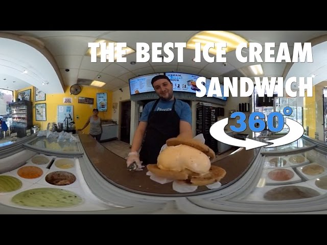 THE BEST ICE CREAM SANDWICH IN 360°