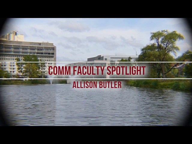 Comm Faculty Spotlight - Allison Butler - UMass Amherst