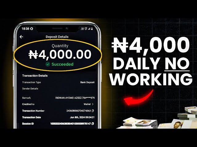 New App To Make ₦4k dally without working- make money online in nigeria