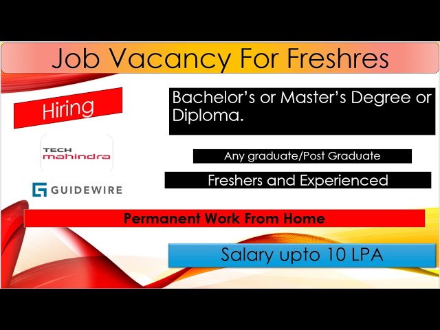 Entry Level Jobs for Freshers | Off Campus |12th pass & above | Freshres Hiring | Any batch passout