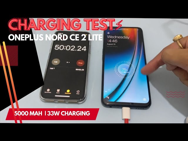 OnePlus Nord CE 2 Lite Charging Test ⚡️| 33W SuperVOOC Charger | Shocking Results?!