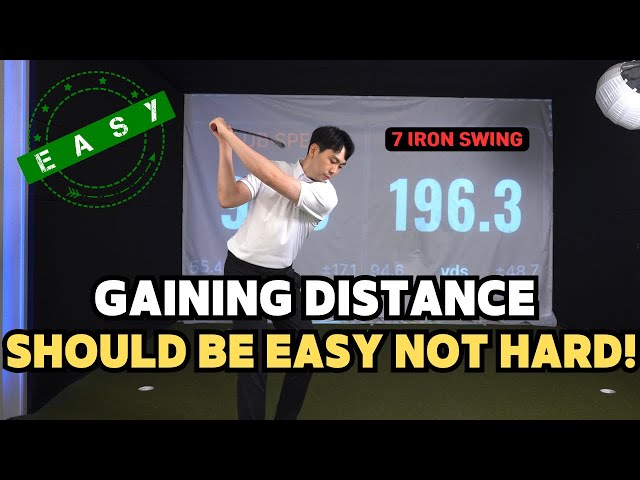 Gaining distance should not be hard please do not overthink the golf swing!