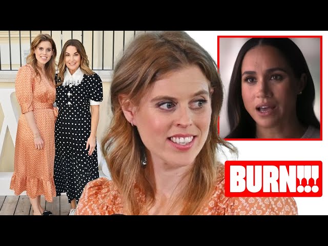 BURN! Princess Beatrice THROWS MAJOR SHADE At Meghan Markle At Cannes Lions Fest