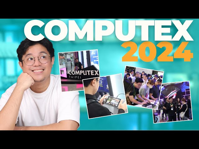 My Computex Taiwan Trip (Part 1) - New Gadgets, AI, GPU, Laptops & more!