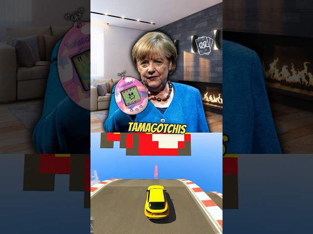 Merkel verkauft Tamagotchis!