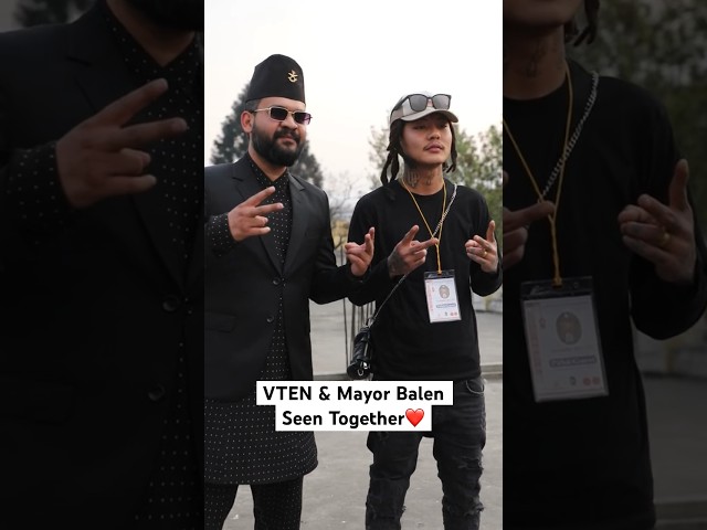 VTEN and Mayor Balen Seen Together 😍 | @BalenShah & @VTENOfficial |