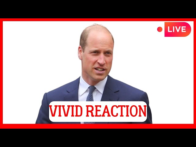 ROYALS IN SHOCK! PRINCE WILLIAM'S REACTION TO KING CHARLES' STATEMENT