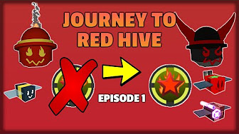 Journey to Red Hive (Bee Swarm Simulator)