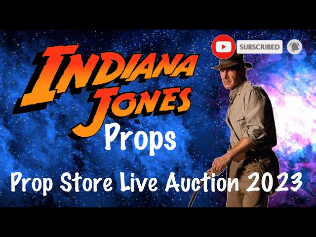 Indiana Jones￼ props (Prop store auction)