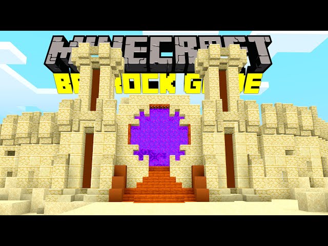 Netherportal Stadttor in Minecraft bauen | Minecraft Bedrock Guide Staffel 2 #59 | LarsLP