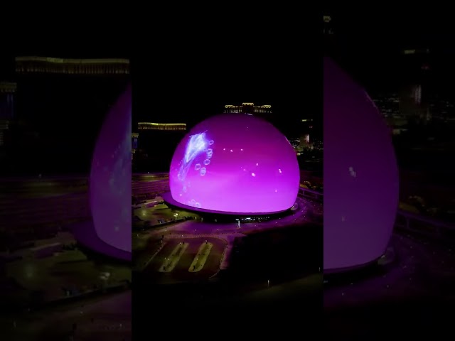 The Sphere in Las Vegas showing off the power of Intel and AI | Intel