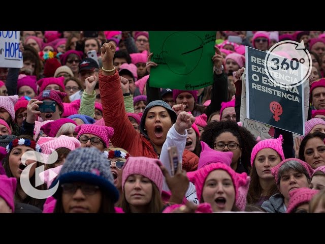 Witness the Women's March in Washington | The Daily 360 | The New York Times