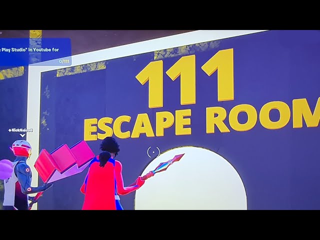 111 Escape Room ft. @nicknnico6505 !