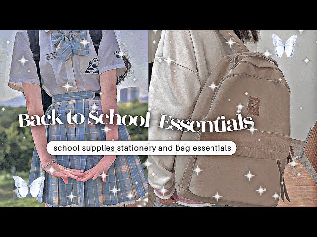 Back to School Essentials | Must-Have Supplies for Academic Success!