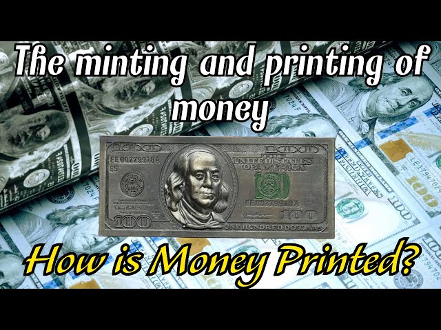 How money is printed
