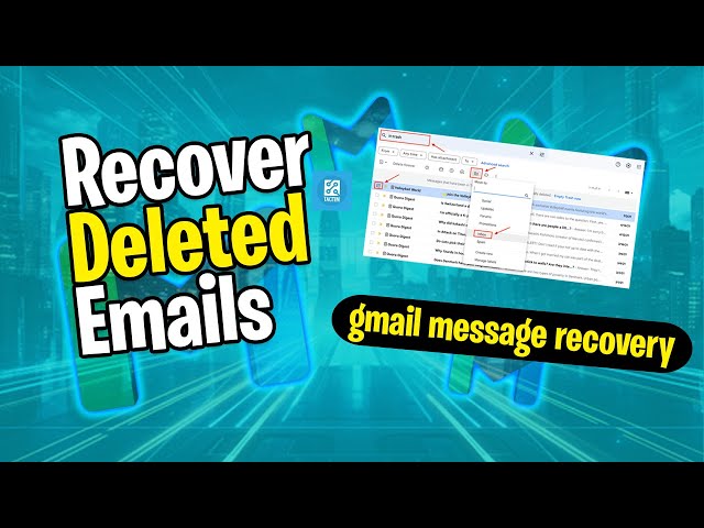 How to recover deleted emails from Gmail 2024