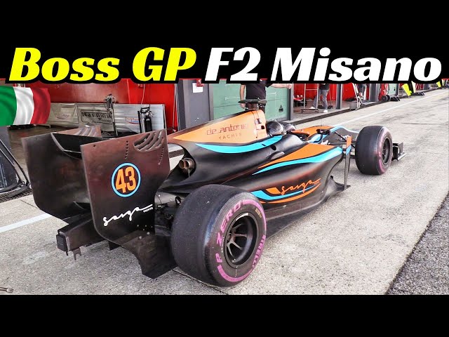 Boss GP Racing Series 2022 at Misano Circuit - F2 Formula V8 Warm-Up Engines & Races - Dallara GP2