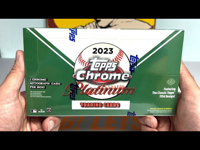 2023 Topps Chrome Platinum Hobby Box - Red /5 AGAIN?!?!